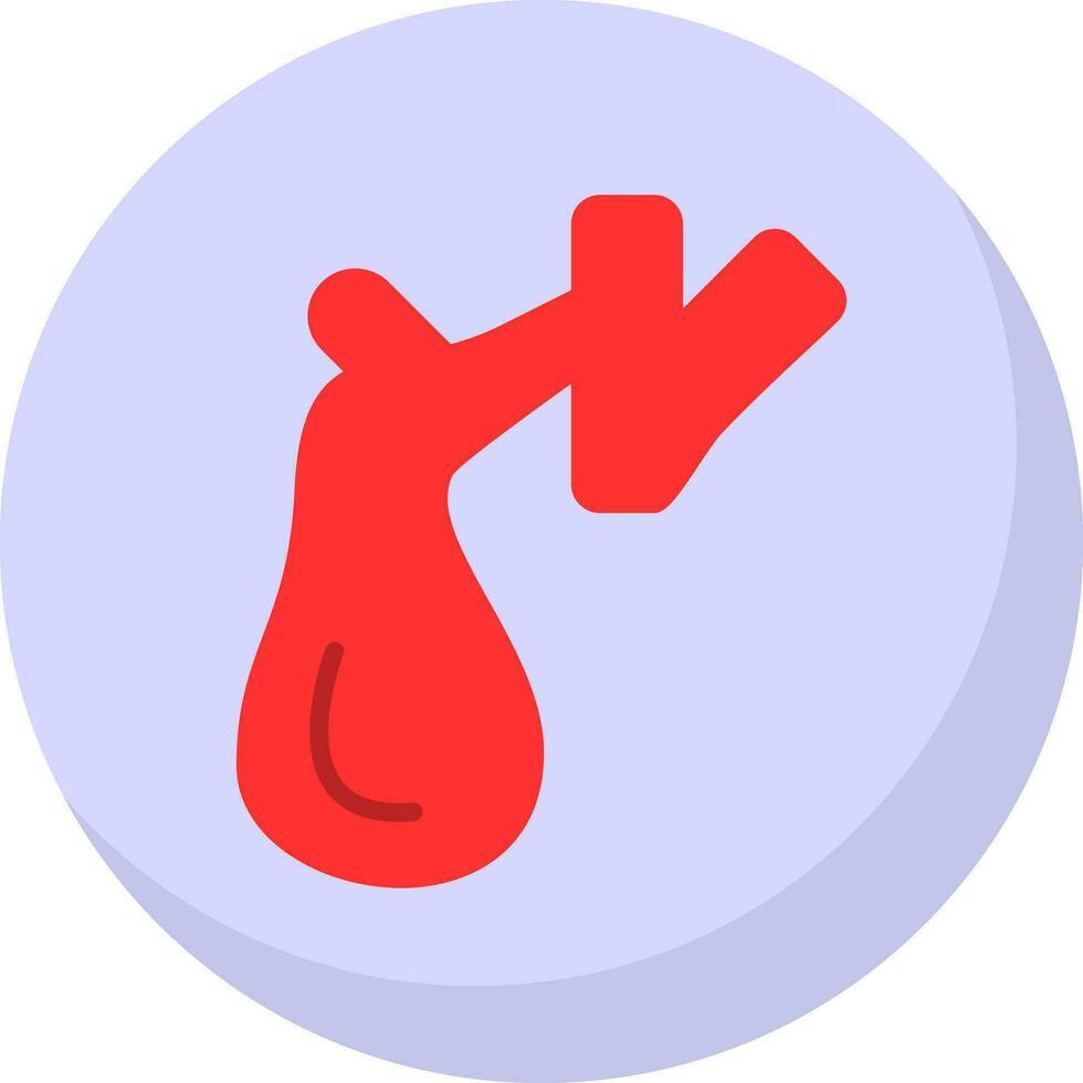 Gallbladder Vector Icon Design