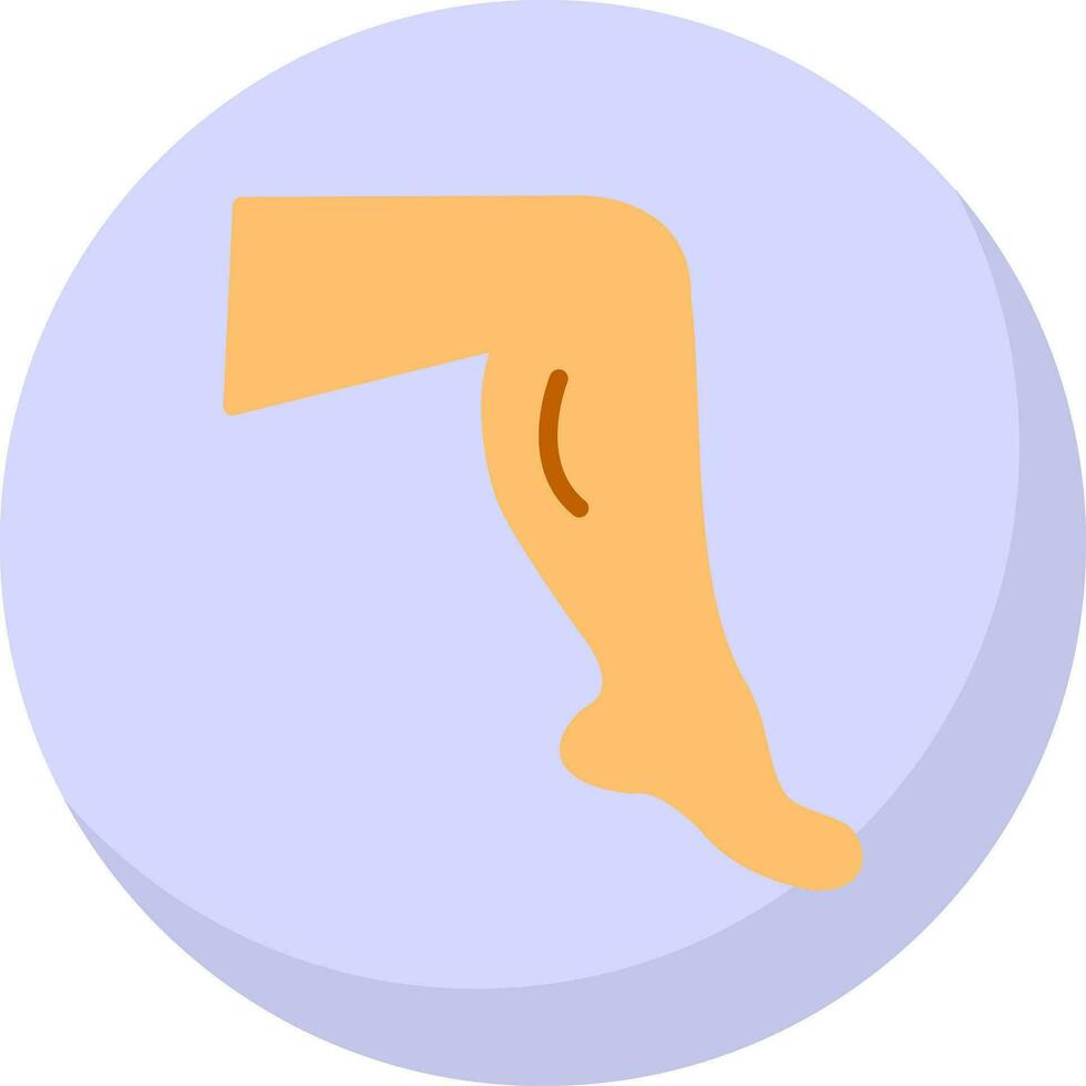 Leg Vector Icon Design