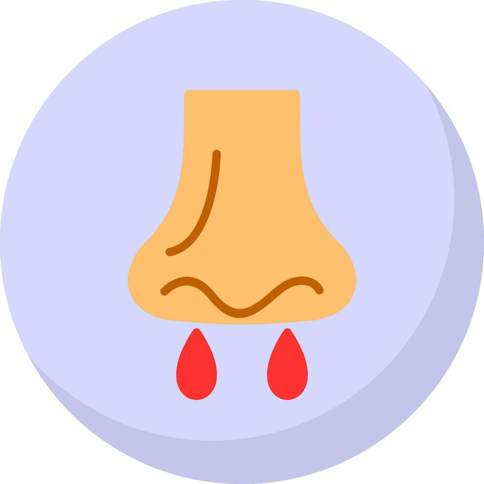 Nose Vector Icon Design