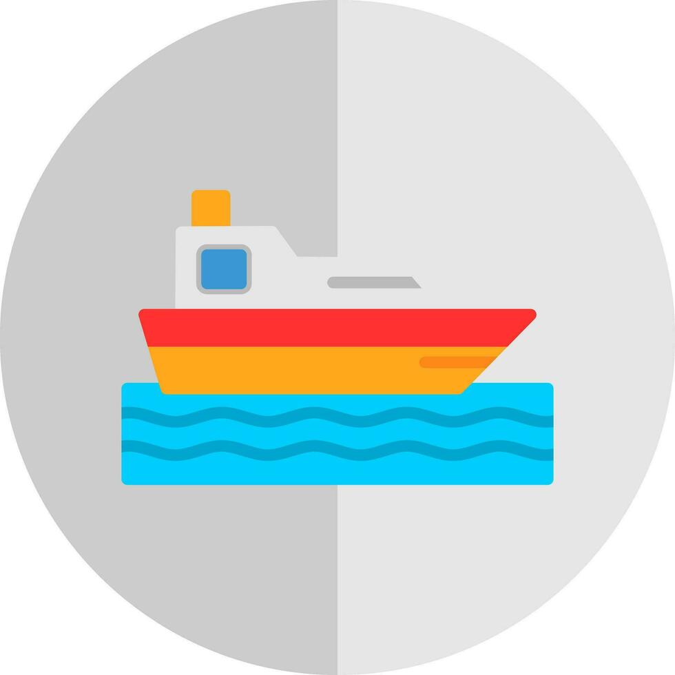 diseño de icono de vector de barco