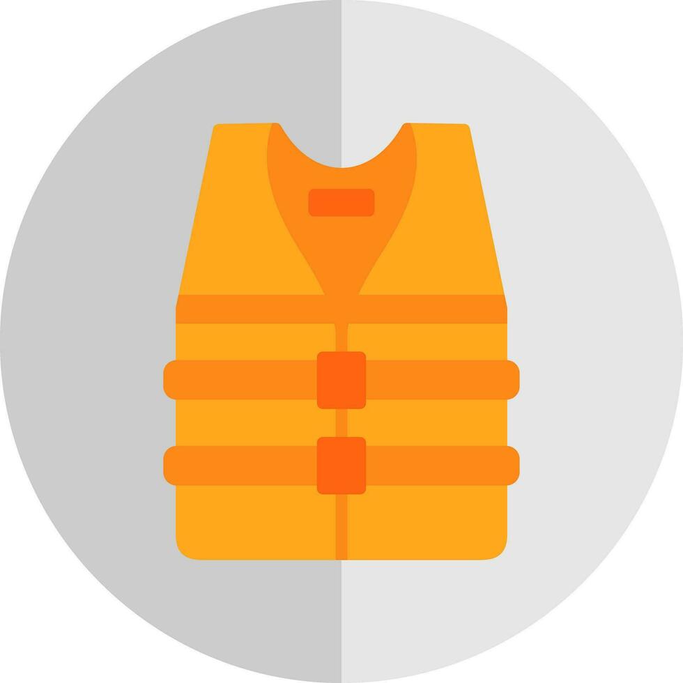 Life jacket Vector Icon Design