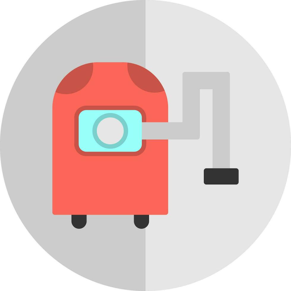 Vaccum cleaner Vector Icon Design