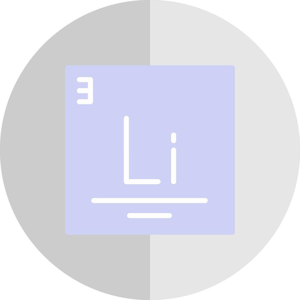 Lithium Vector Icon Design