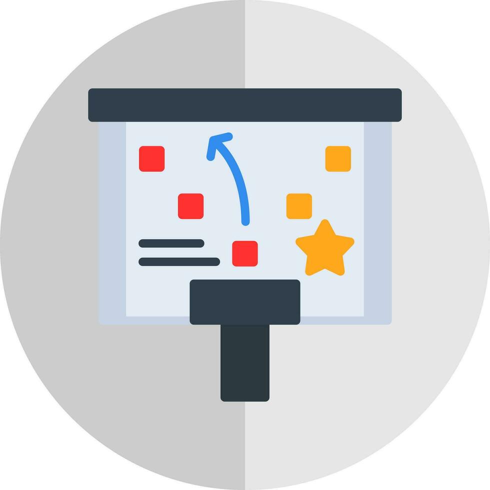 Presentation Vector Icon Design