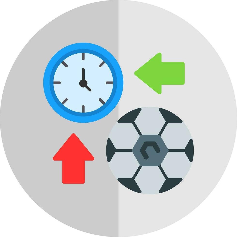 diseño de icono de vector de tiempo