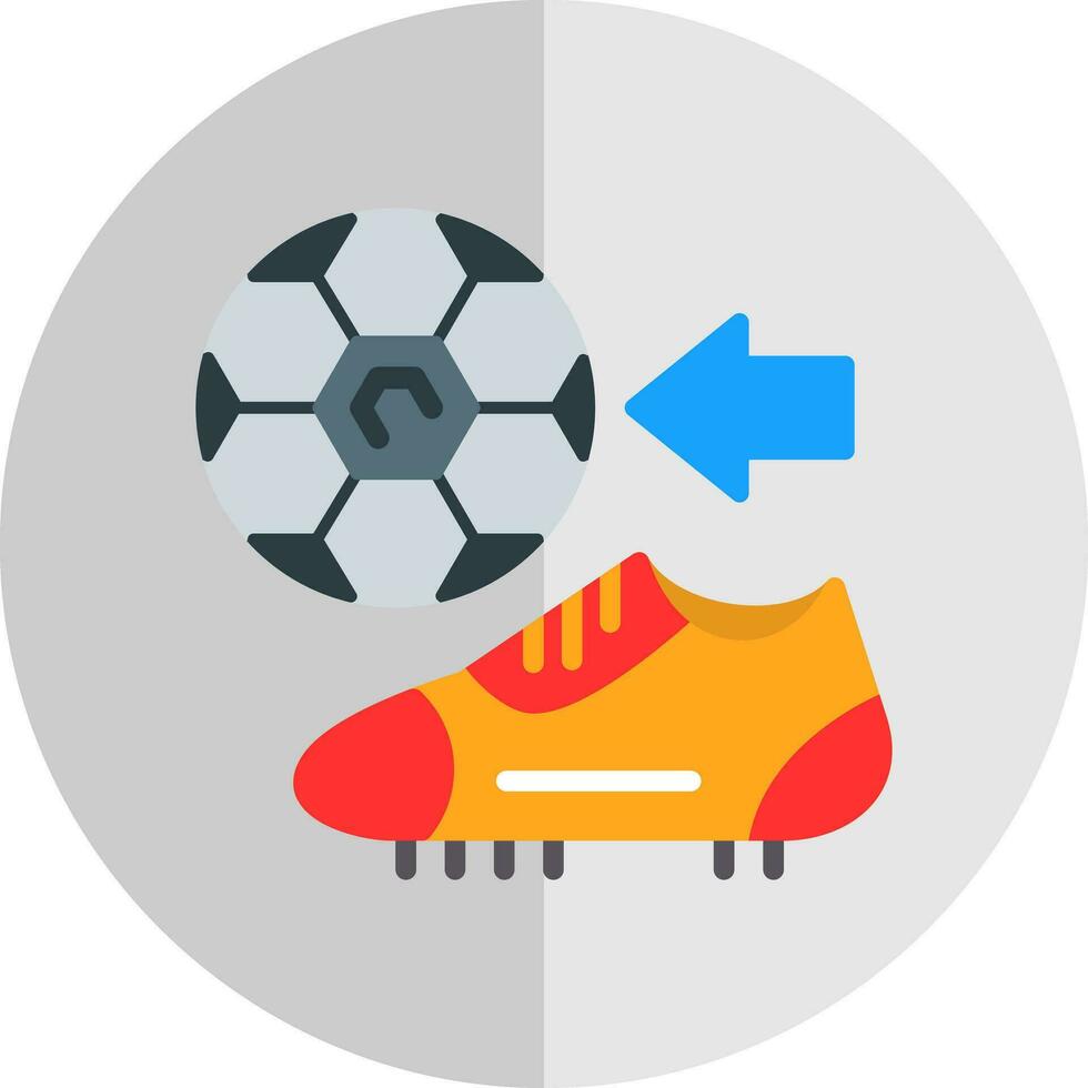 diseño de icono de vector de botas de fútbol