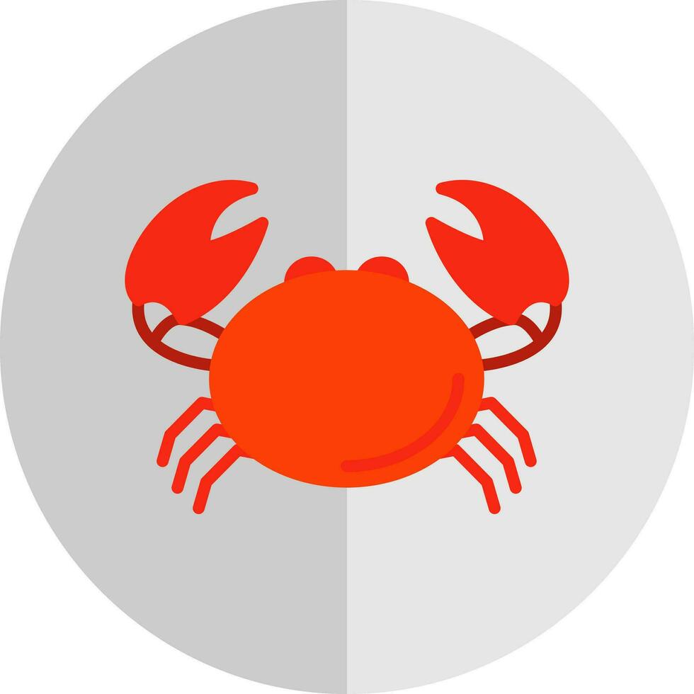 Crab Vector Icon Design