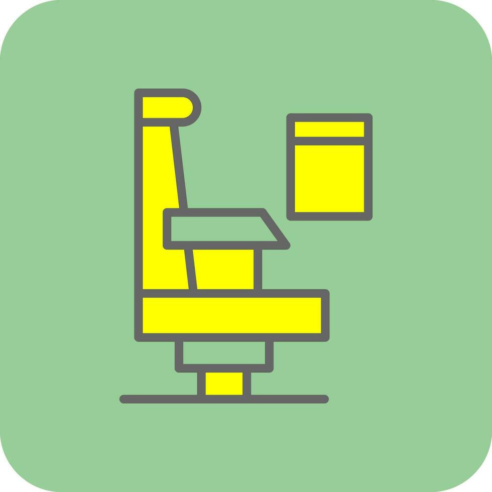 Plane seats Vector Icon Design