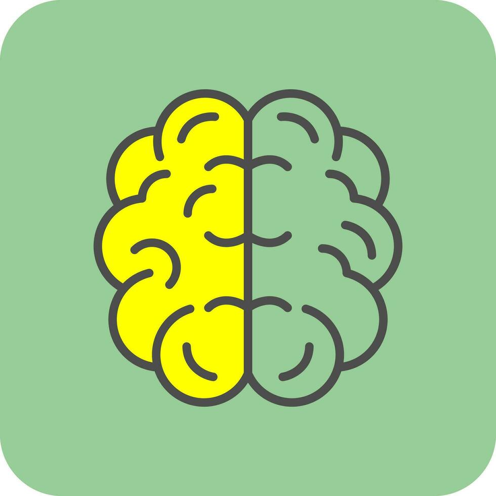 Brain Vector Icon Design