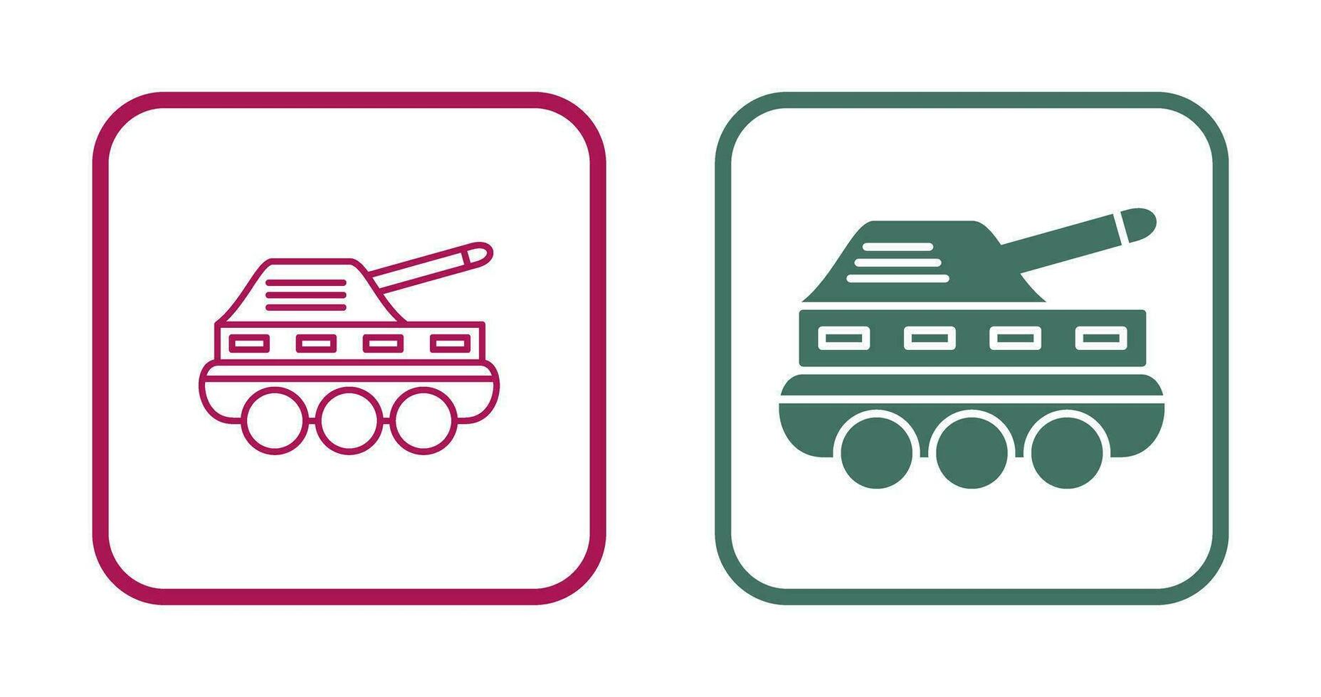 Infantry Tank Vector Icon