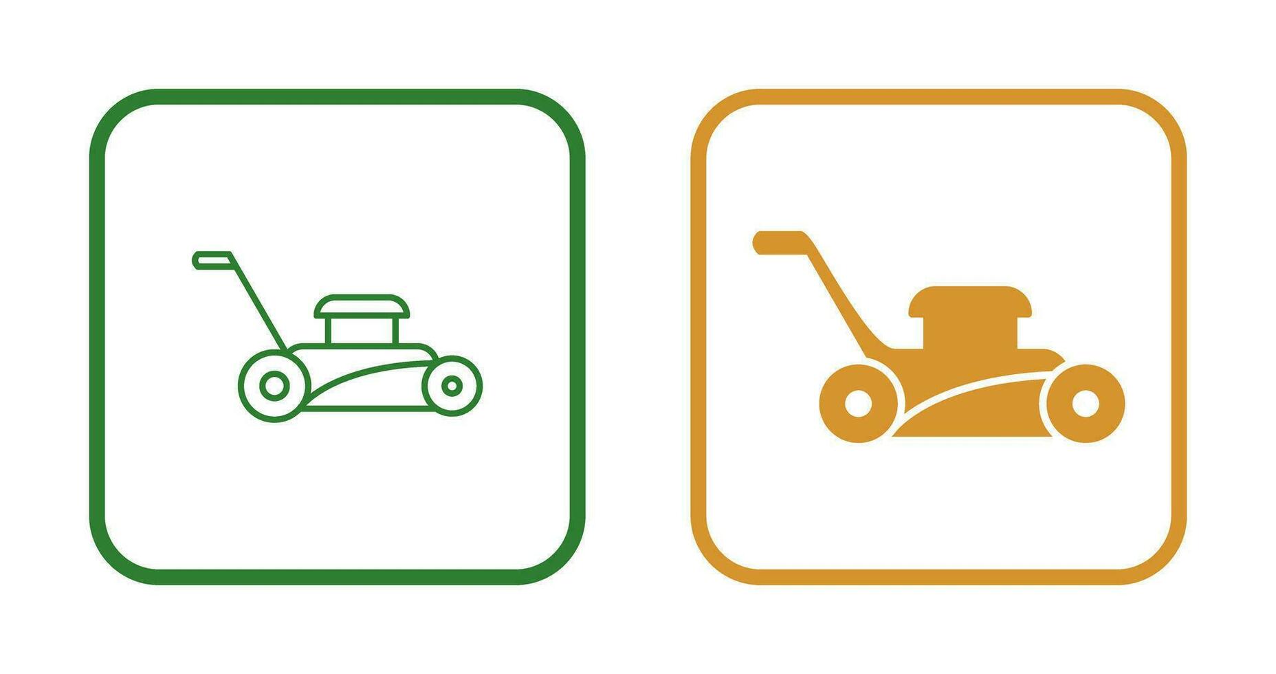 Lawn Mower Vector Icon