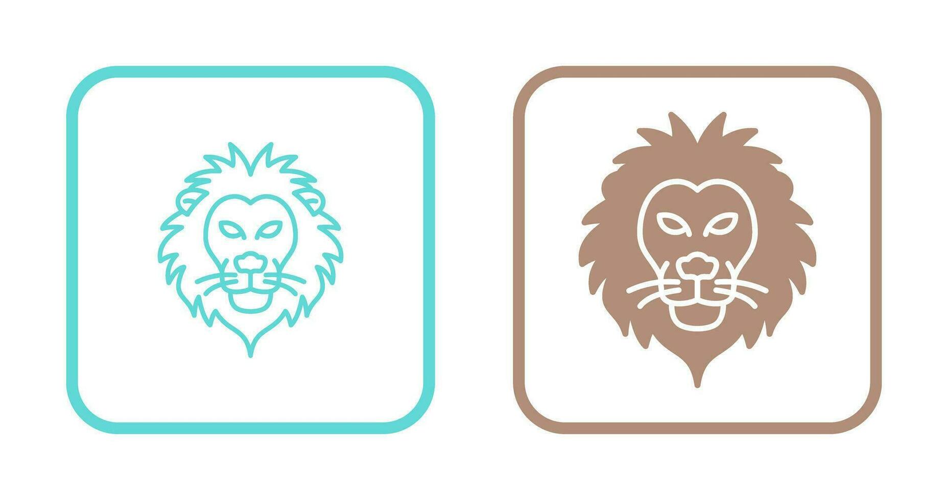 Lion Vector Icon