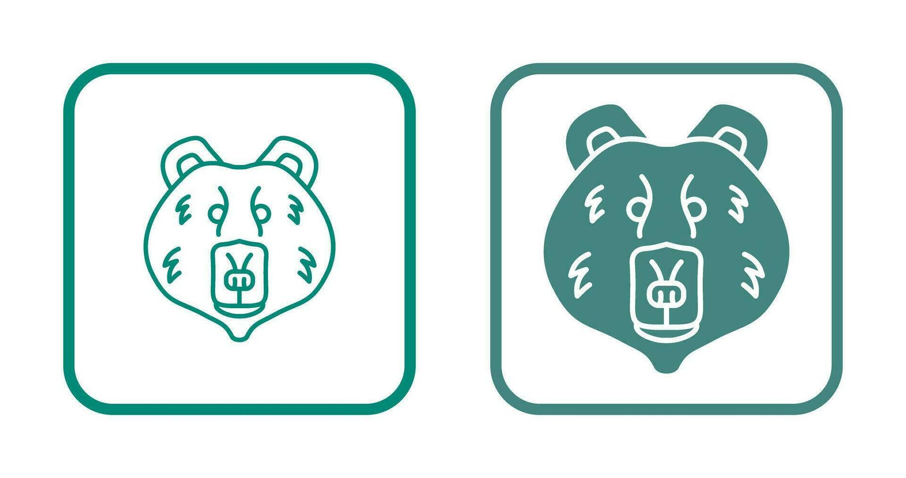 Polar Bear Vector Icon