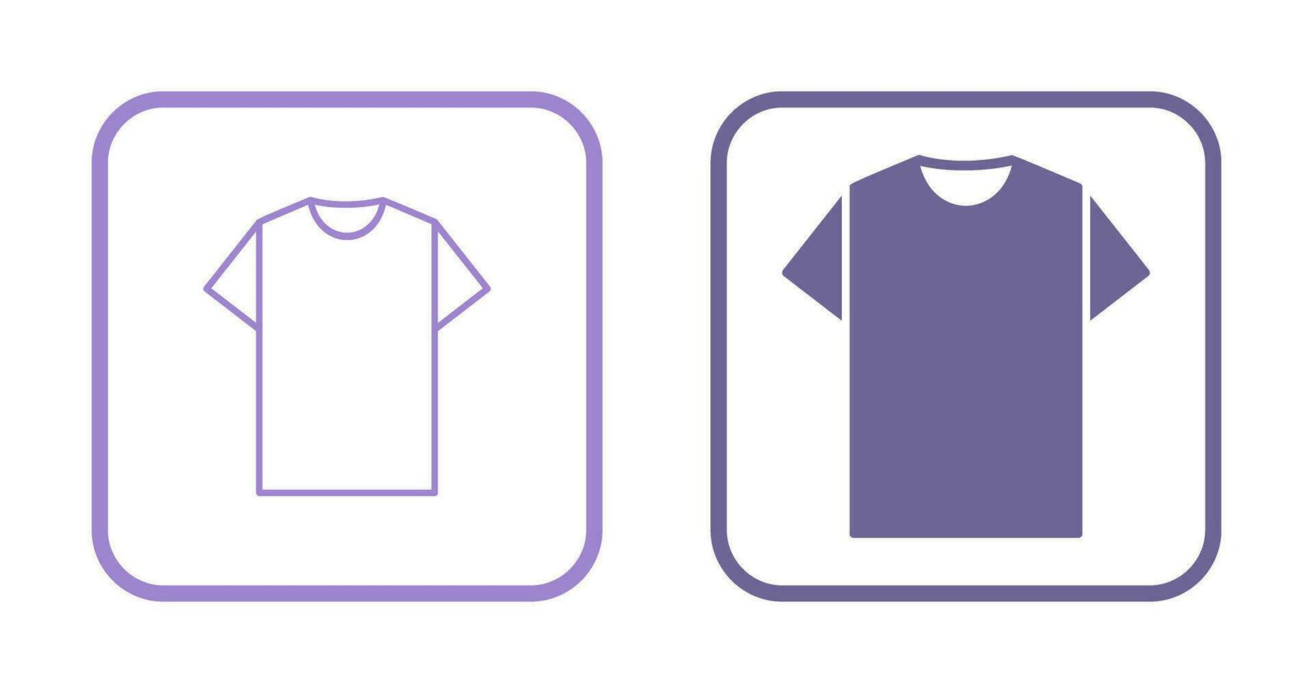Plain T Shirt Vector Icon