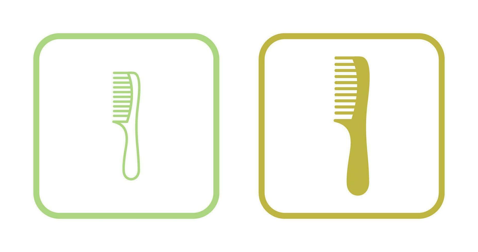 Comb Vector Icon