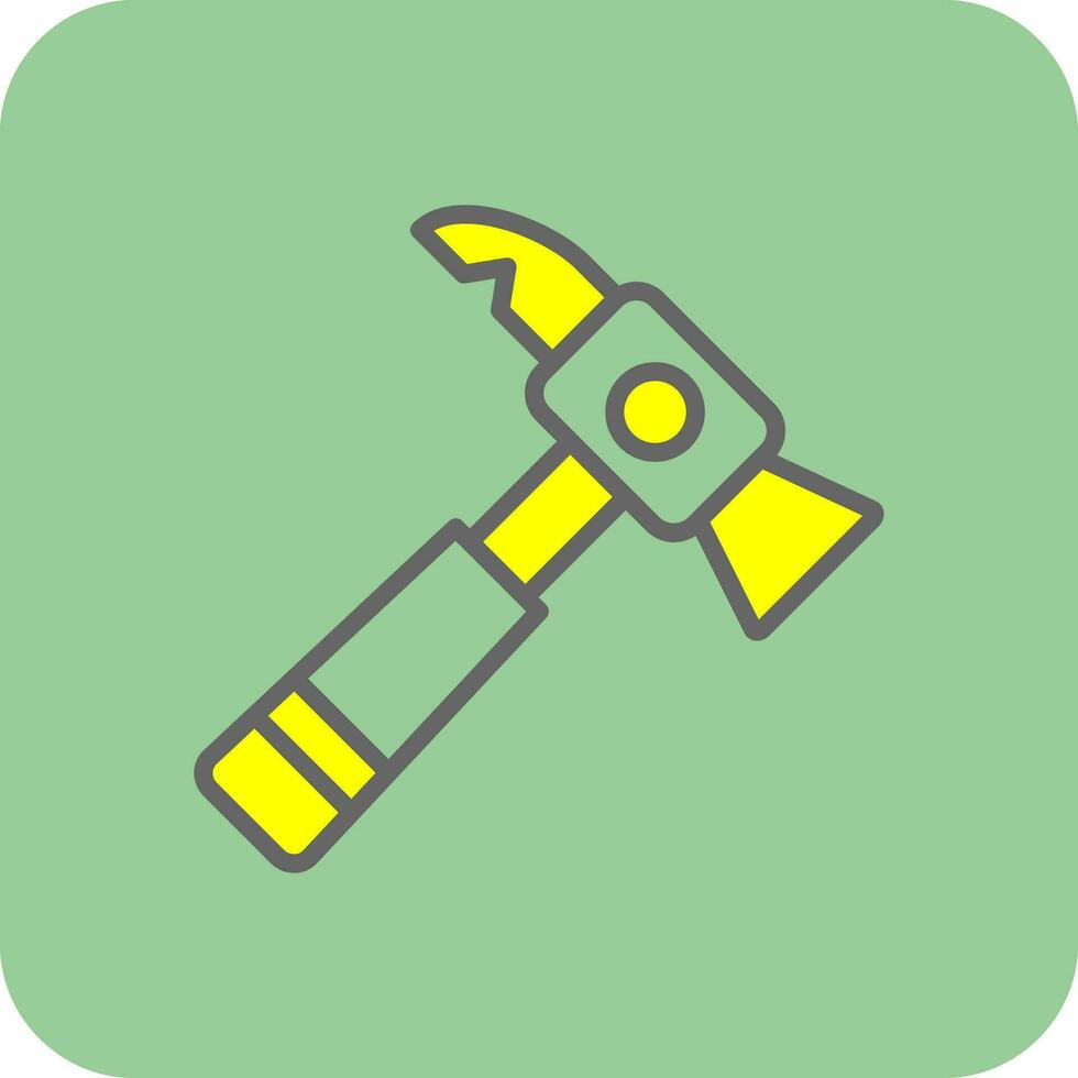 Inverse hammer Vector Icon Design