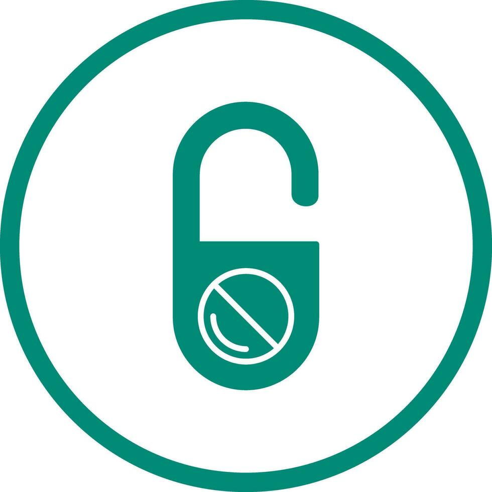 Do Not Disturb Vector Icon