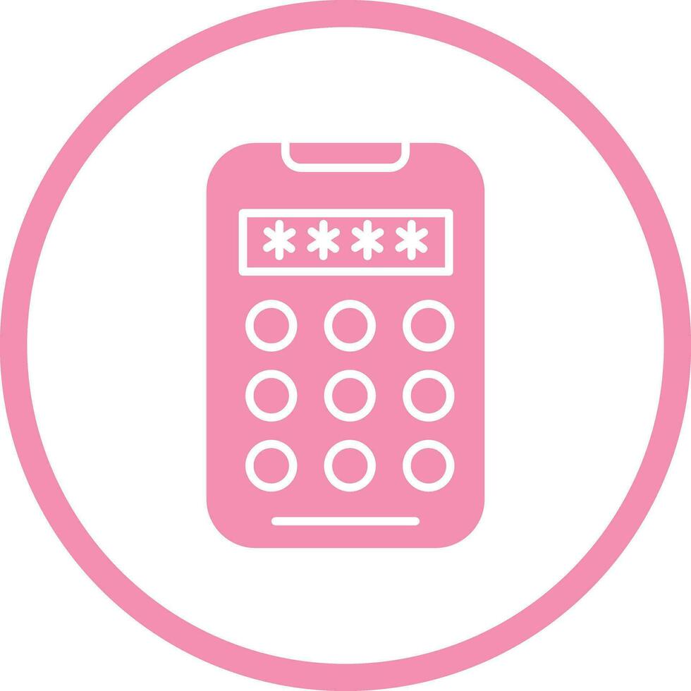 Pin Code Vector Icon
