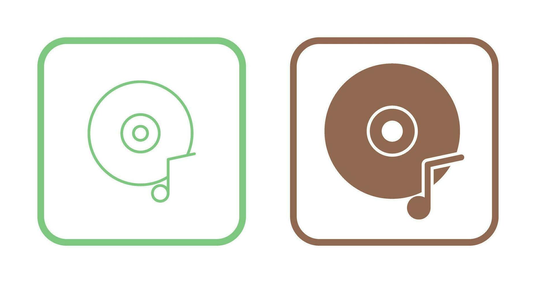 Music CD Vector Icon