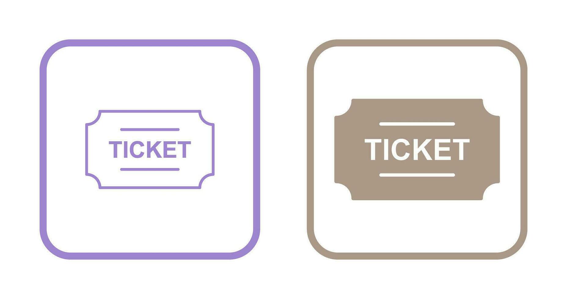 Tickets Vector Icon
