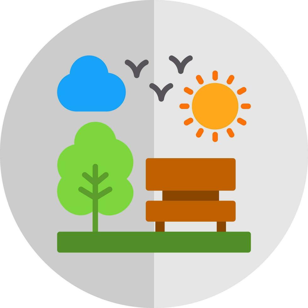 Park Vector Icon Design