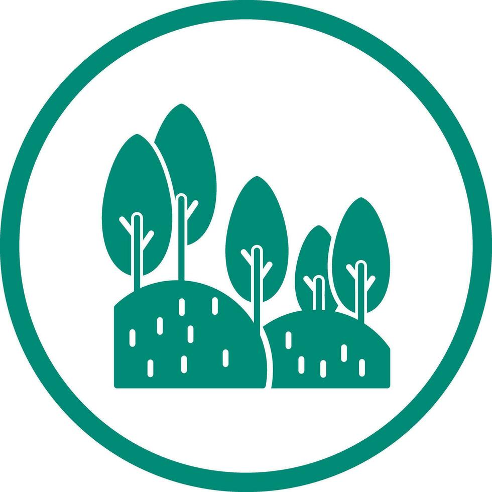 Forest Vector Icon