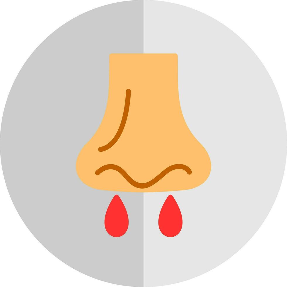 Nose Vector Icon Design