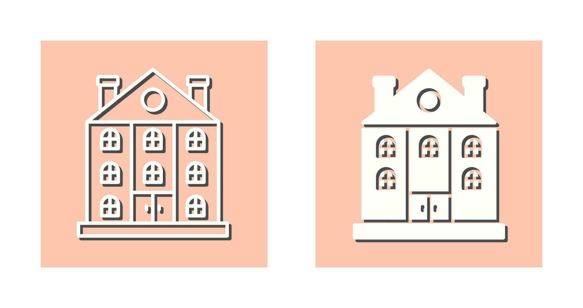 Mansion Vector Icon
