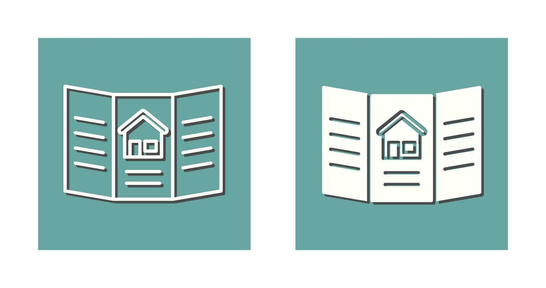 Brochure Vector Icon