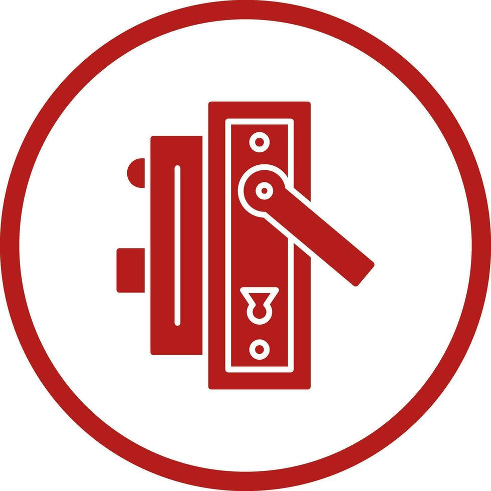 Door Handle Vector Icon