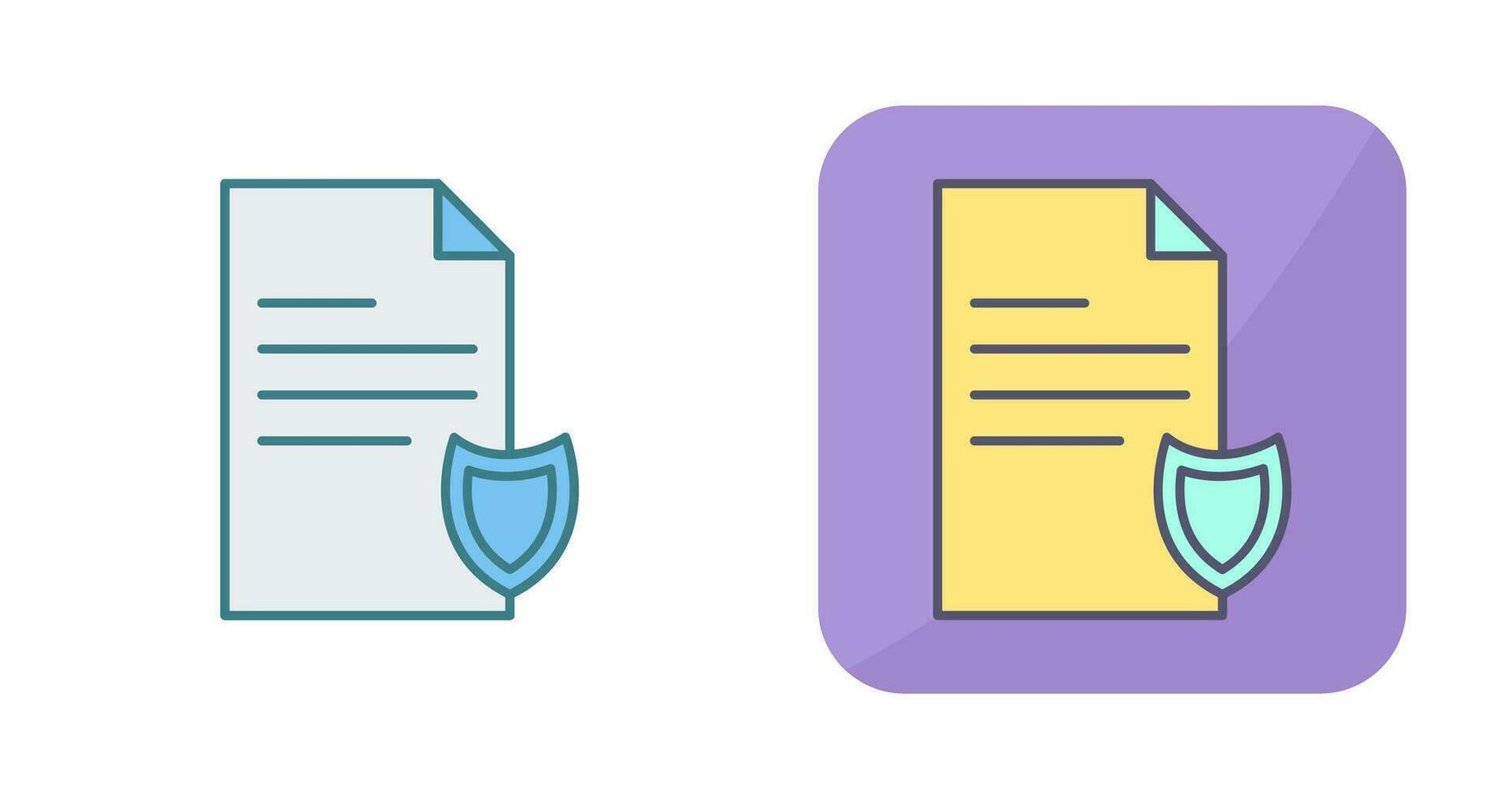Private Document Vector Icon