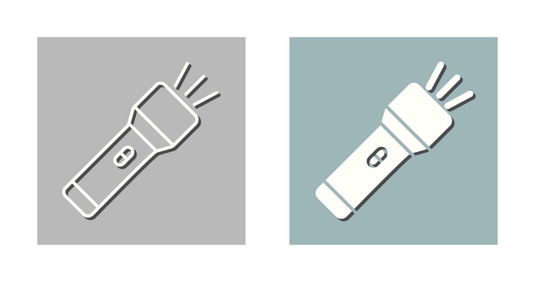 Flashlight Vector Icon