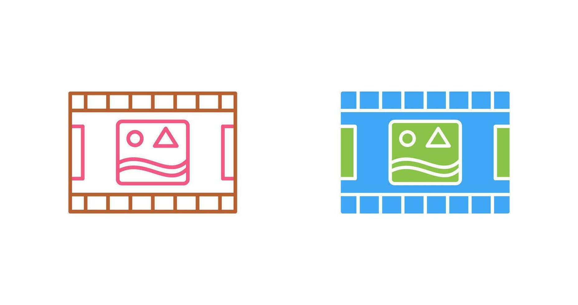 Unique Pictures Reel Vector Icon