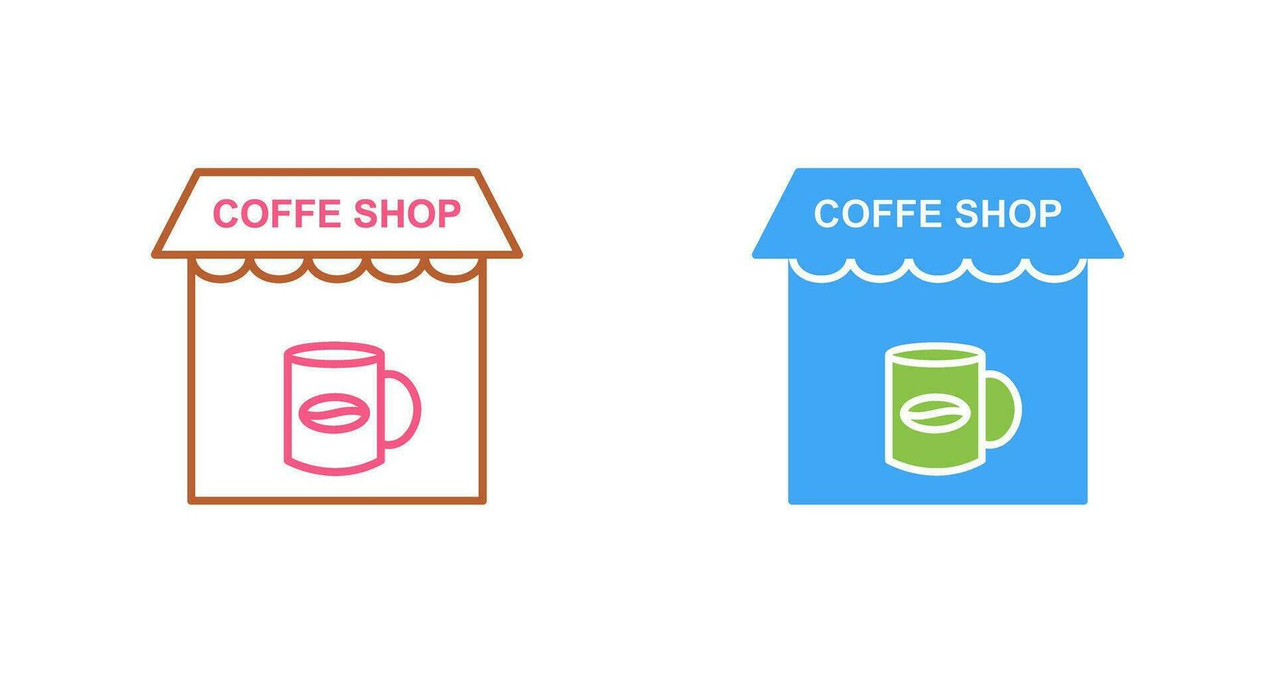 Coffee Shop Vector Icon