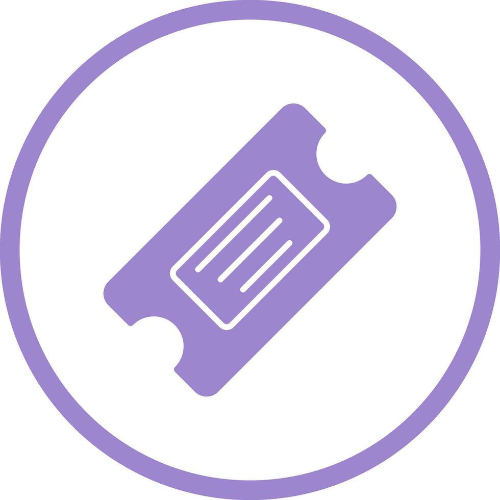 Ticket Vector Icon