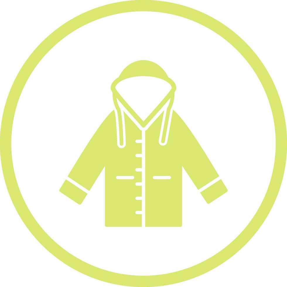 Raincoat Vector Icon