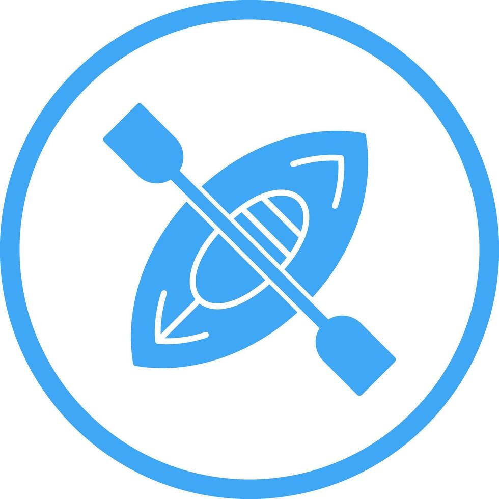 Kayak Vector Icon