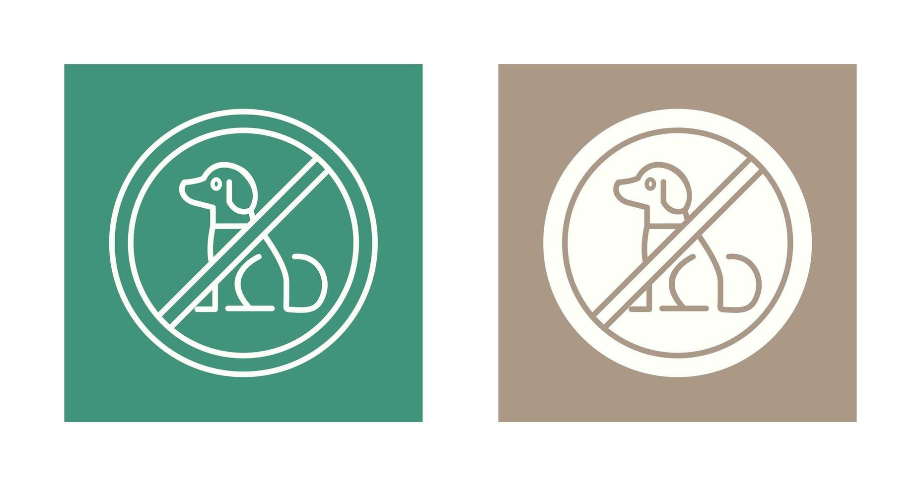 No Pets Vector Icon