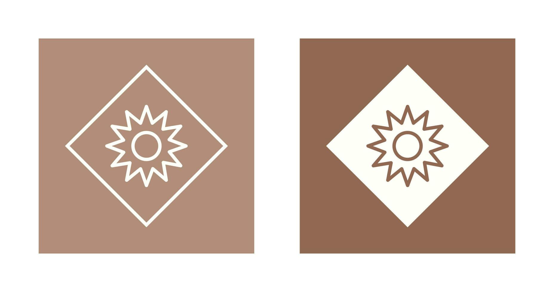 Optical Radiation Vector Icon