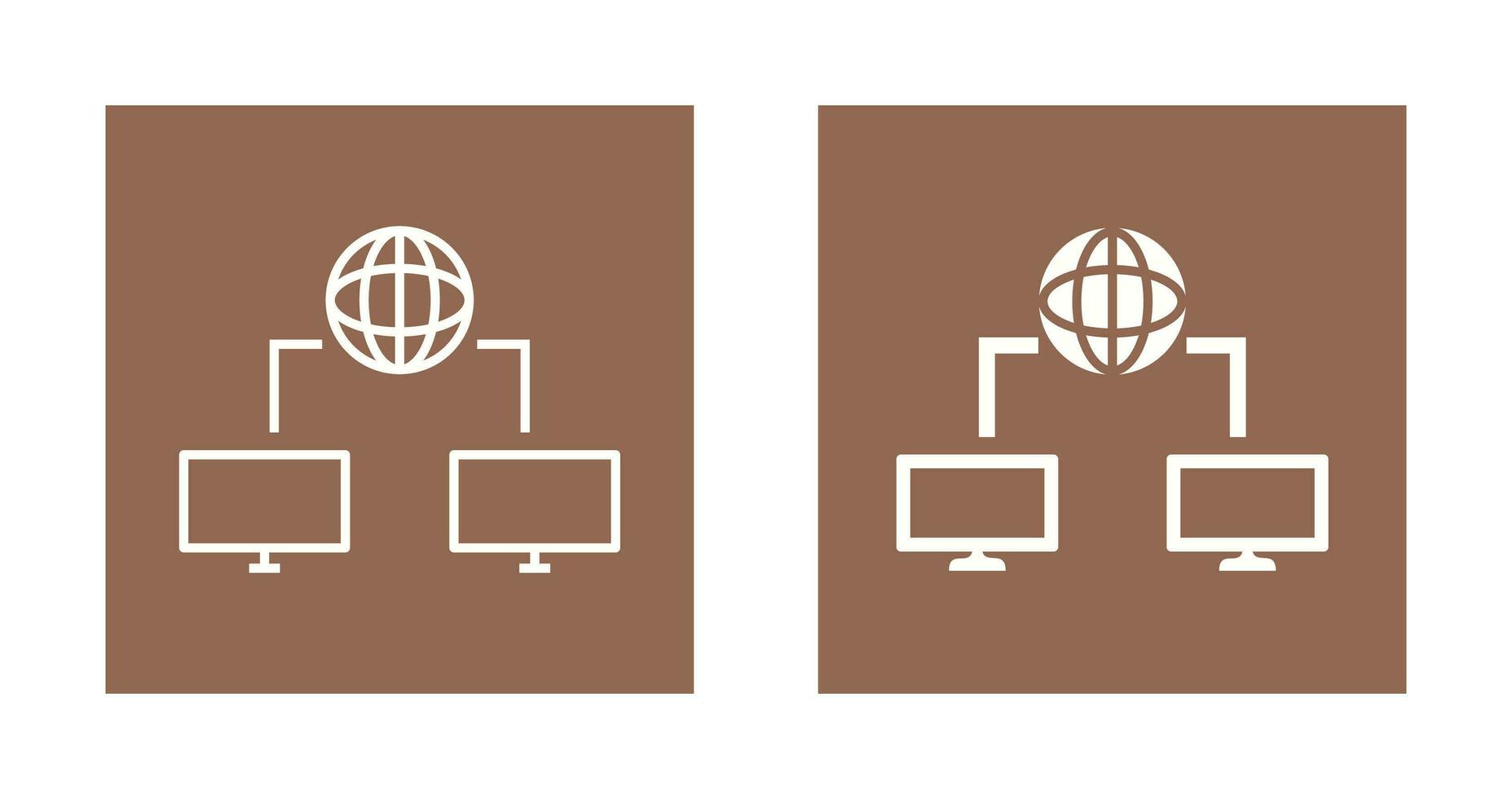 Unique Internet Connectivity Vector Icon