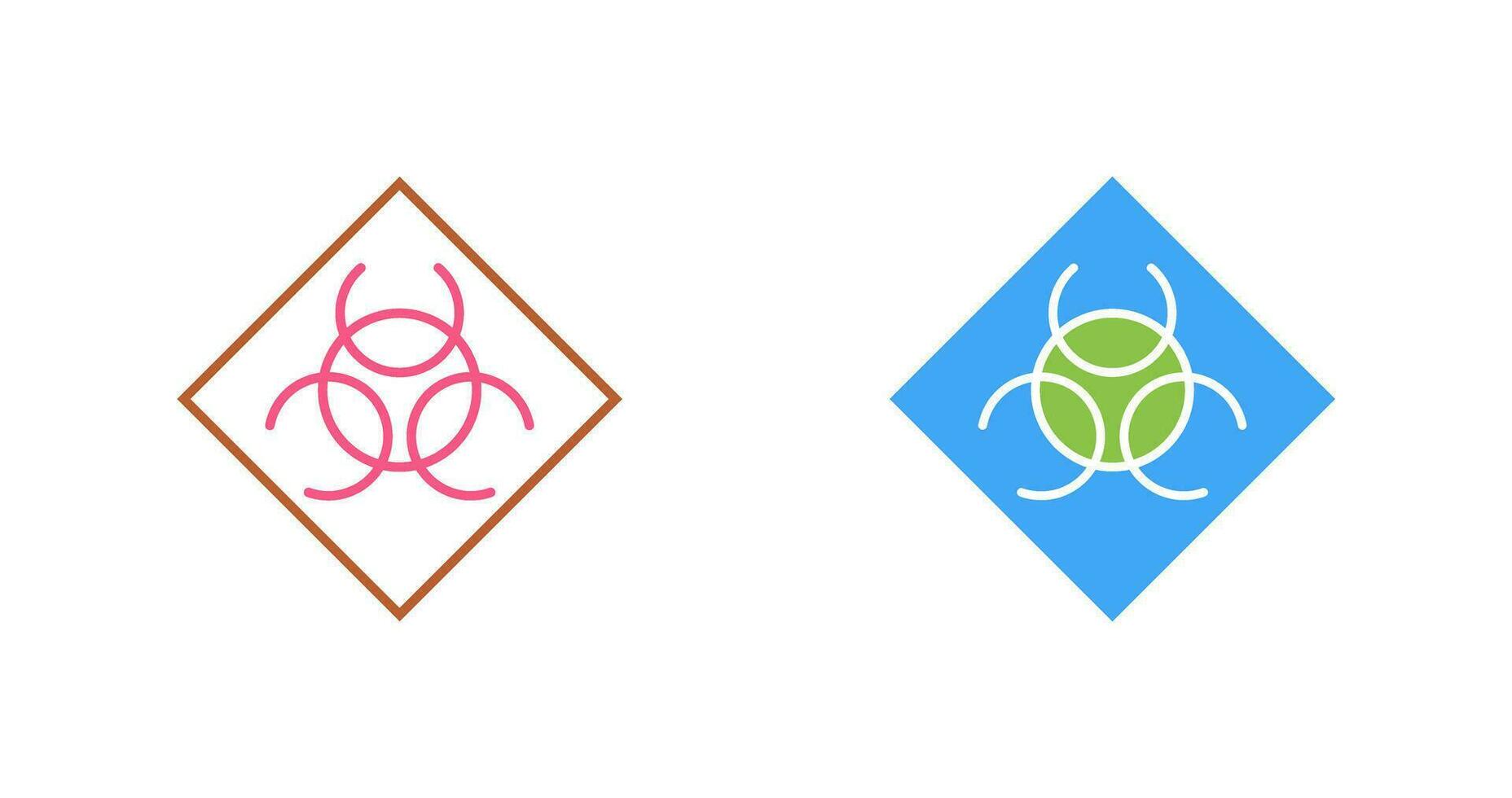 Biological Hazard Vector Icon