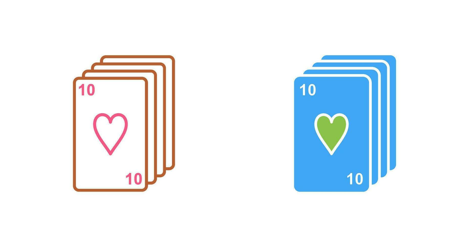 Deck of Cards Vector Icon