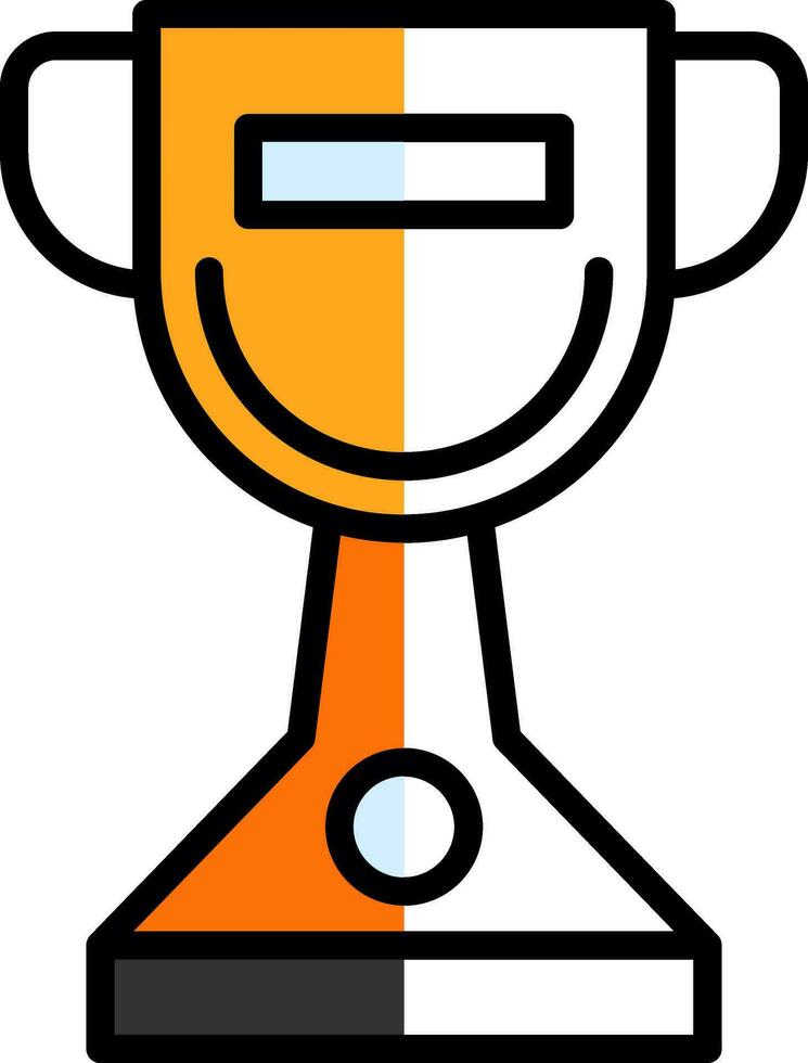 Trophy Vector Icon Design