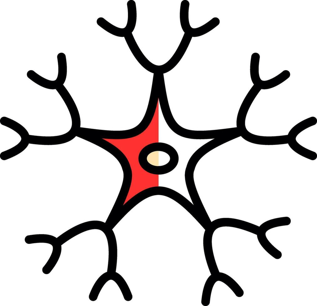 Neuron Vector Icon Design