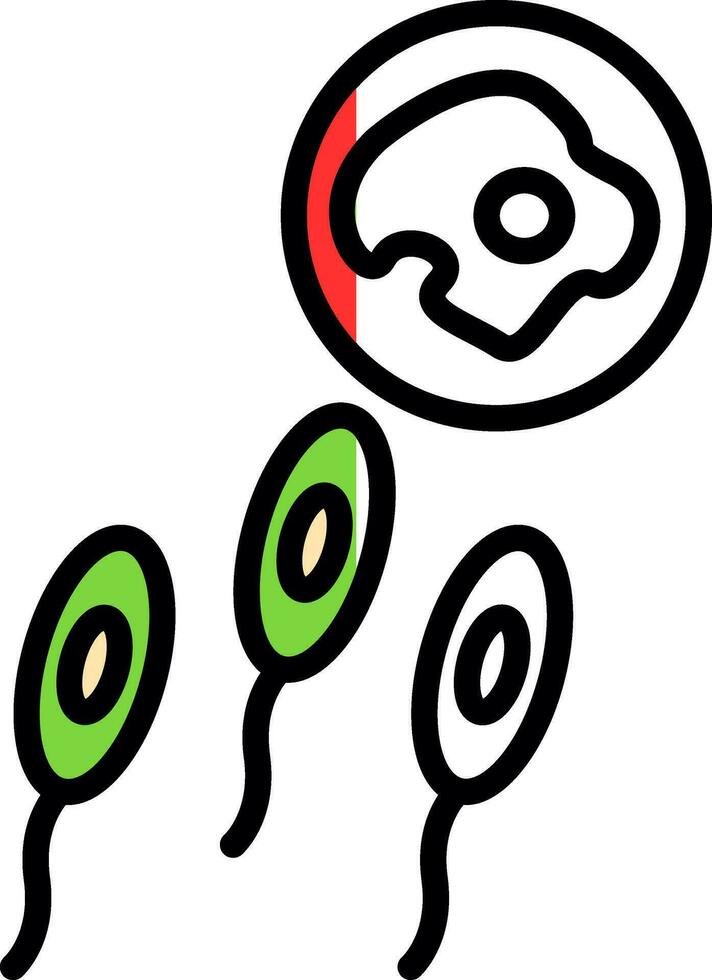 Ovum Vector Icon Design
