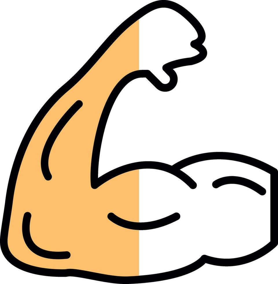 Bicep Vector Icon Design