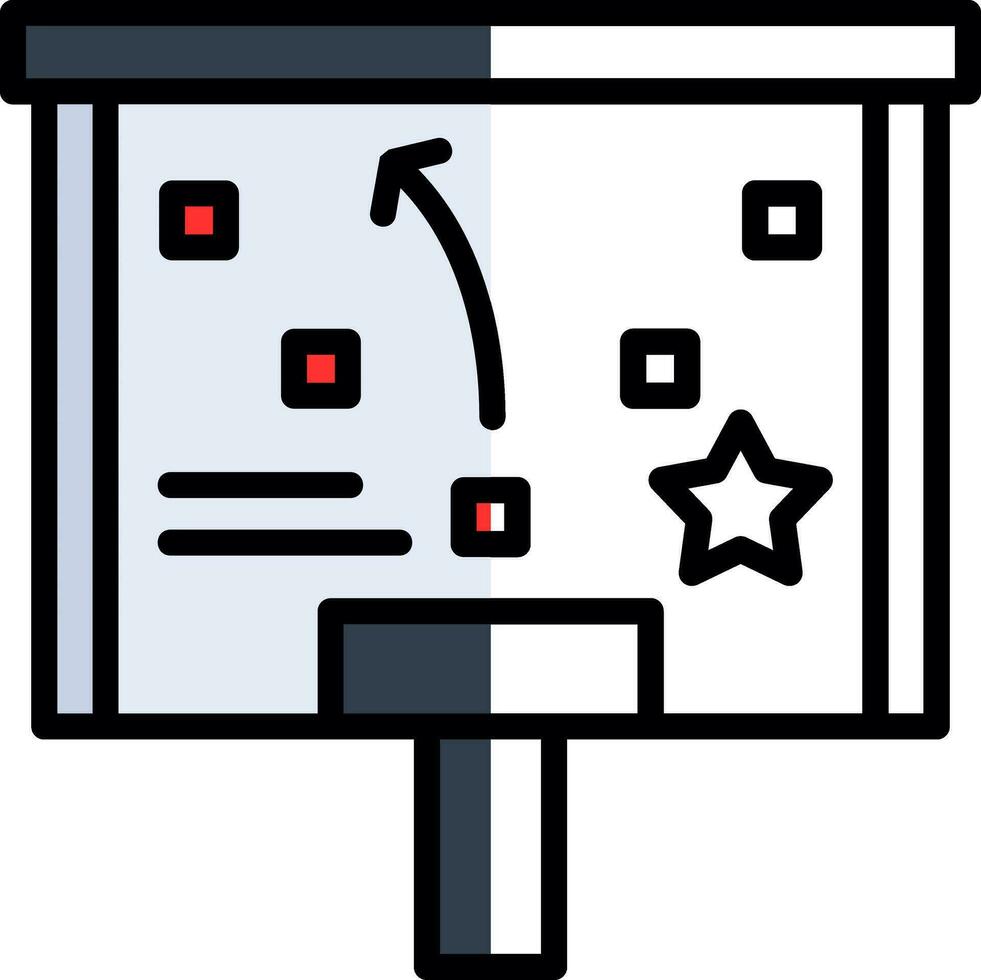 Presentation Vector Icon Design