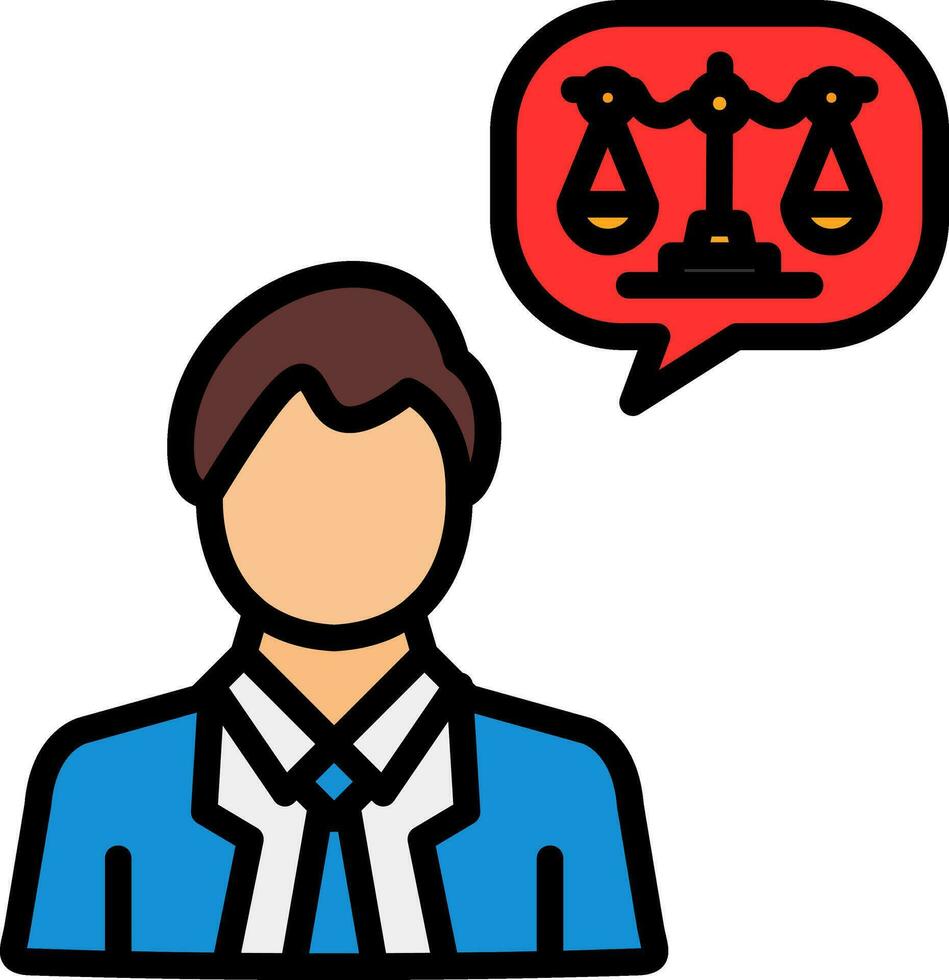 Legal advice Vector Icon Design
