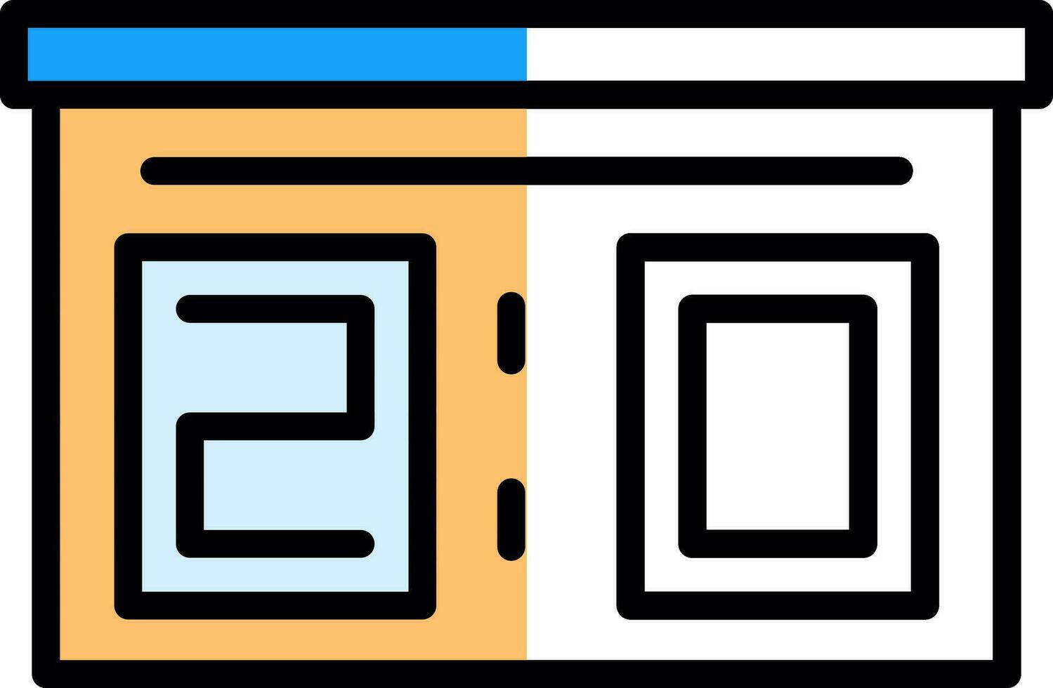 Score Vector Icon Design