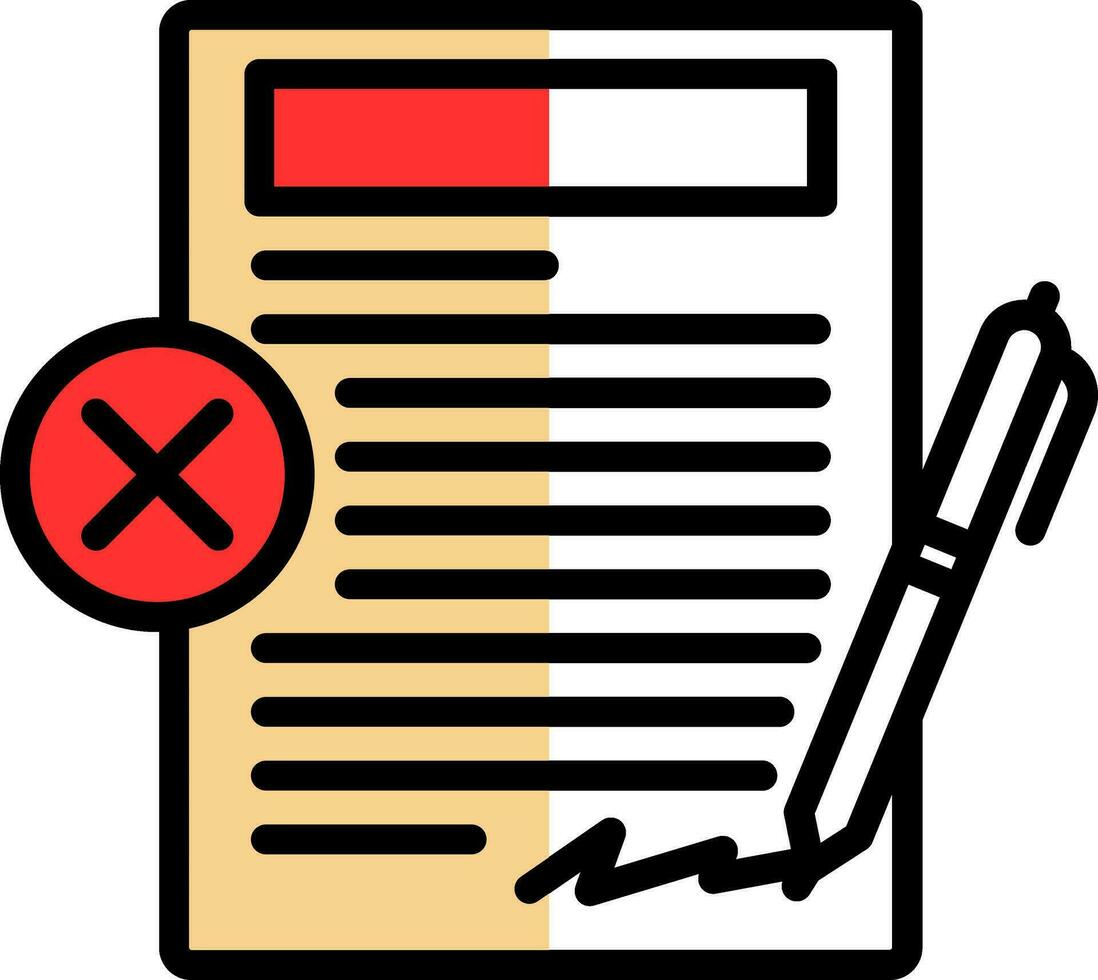 Disagreement Vector Icon Design